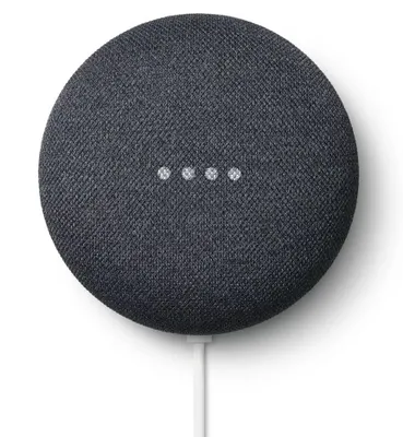 Produktbild von Google Nest Mini 2. Generation Kabelloser Bluetooth-Lautsprecher (Anthrazit)