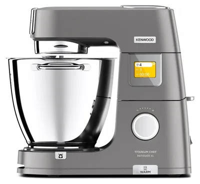 Produktbild von Kenwood Titanium Chef Patissier XL, 7 l, Grau, Edelstahl, Drehregler, Mixen, Edelstahl, 1400 W