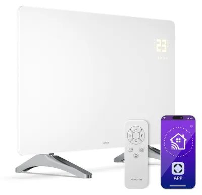 Infrarot-Heizpaneel 480 W, Weiß, für Räume bis 9 m²