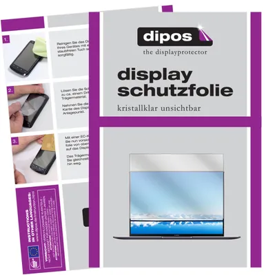 Produktbild von 2x Schutzfolie für Huawei MateBook X Pro klar Displayschutzfolie Folie Display