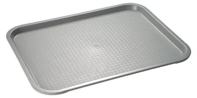Produktbild von APS 533 Tablett FAST FOOD, 6er-Set, Polypropylen, 35 x 27 cm,  Germany, grau