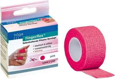 Produktbild von FINGERFLEX 2,5 cmx4,5 m pink latexfrei