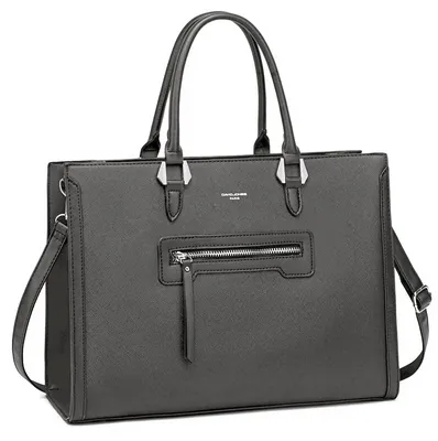 Produktbild von David Jones - Damen Business Handtasche - Große Henkeltasche Kunstleder - Arbeit B