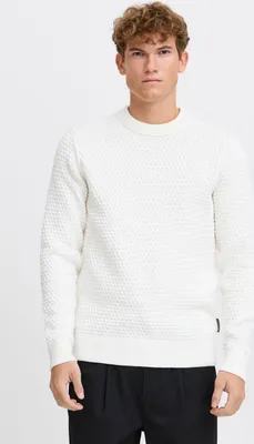 Produktbild von Casual Friday CFKarl Herren Strickpullover Grobstrick Pullover mit Rippkragen Rippbündchen 100% Baumwolle Regular fit