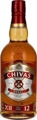 Image de Chivas Regal 12 Years Old Blended Scotch Whisky 40% Vol. 0,7l