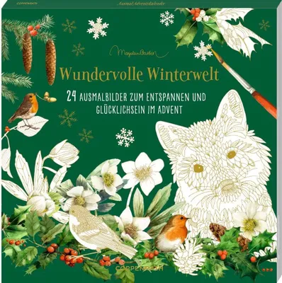 Produktbild von Coppenrath Verlag GmbH & Co.KG Wundervolle Winterwelt, Kreativ-Adventskalender (Bastin) 1