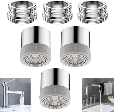 Obrázok produktu pre Perlátor na vodovodnú batériu 3 ks, 2 režimy, M22, pre kuchyňu