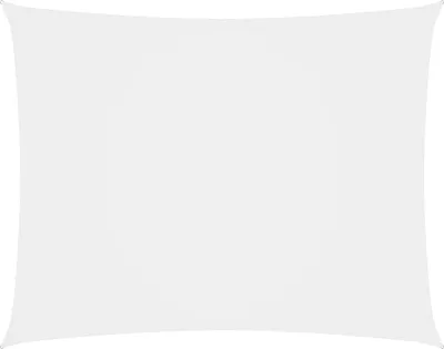 Image de Voile d'ombrage Oxford Rectangulaire 2x4 m Blanc