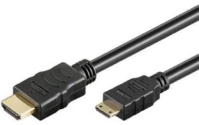 Image de PremiumCord kphdmac2, 2 m, HDMI Type A (standard), HDMI Type C (Mini), Noir