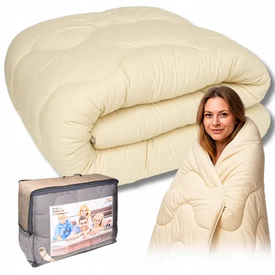 Produktbild von Textom Daunendecke Ganzjährig Hypoallergen 150x200 cm Ecru
