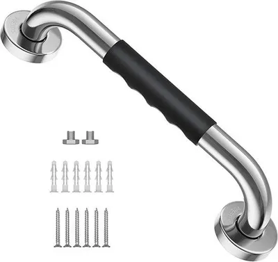 Produktbild von Famanu Haltegriff 30 cm - Antirutsch, Edelstahl, für Bad und Dusche