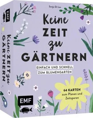 Image de Kartenset: Keine Zeit zu gärtnern - 64 Karten - Einfach und schnell zum Blumengarten