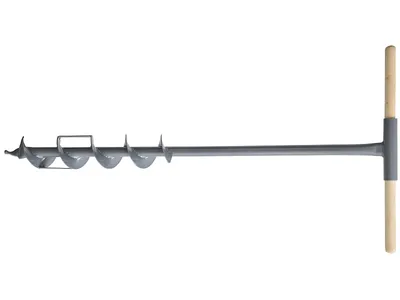 Produktbild von HaWe 50.610 Erdlochbohrer 90 mm mit Holzquergriff
