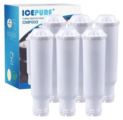 Productafbeelding van Waterfilter voor volautomatische koffiemachines, 6 stuks, compatibel met Krups F088, AEG, Bosch, Siemens, Nivona