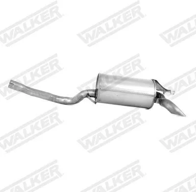 Produktbild von WALKER 13189 Endschalldämpfer passend für MERCEDES-BENZ 190 (W201) Auspuff