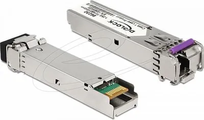 Produktbild von Delock - SFP (Mini-GBIC)-Transceiver-Modul - GigE - 1000Base-BX - LC Single-Modus - bis zu 10 km - 1490 (TX) / 1310 (RX) nm
