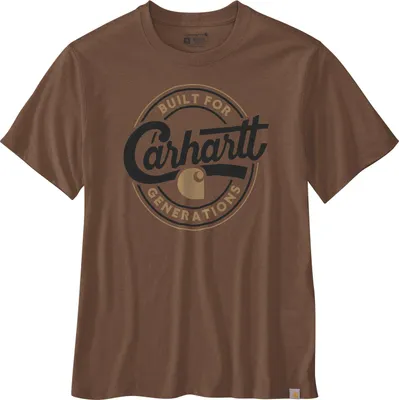 Produktbild von Carhartt Herren T-Shirt Script Graphic T-Shirt | 107049, Farbe:red duck heather, Größe:M