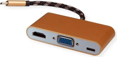 Produktbild von ROLINE 12.03.3155 Schnittstellen-Hub USB 3.2 Gen 1 (3.1 Gen 1) Type-B Schwarz