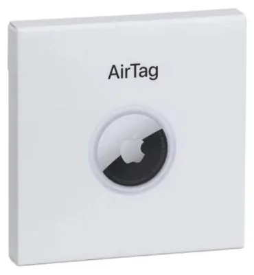 Zdjęcie produktu dla Apple AirTag, Element, Wyszukiwarka, Srebrny, Biały, Odporny na kurz, IP67, CR2032
