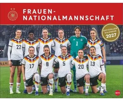 Produktbild von DFB Frauen Posterkalender 2027
