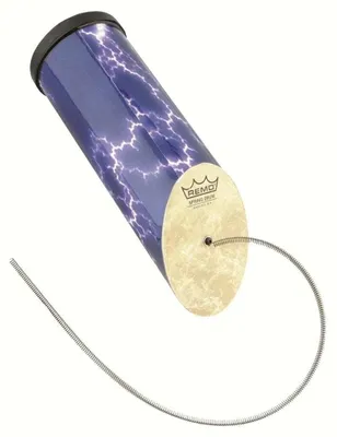 Image de Elzusha - Tambour à ressort compact, 4 x 10 pouces - Instrument de percussion portable
