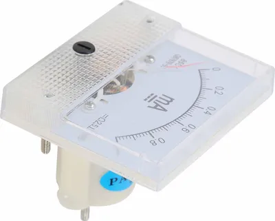 Zdjęcie produktu dla Amperomierz DC 0~1MA 85C1-A DC, 4-wskazówkowy amperomierz DC, amperomierz DC zawór zwrotny podwójna klapka wskazówkowa amperomierz amperomierz miernik panelowy prądu wskazówkowy tester amperów