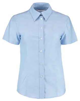 Image de Kustom Kit - Chemise à manches courtes pour femmes LT4690 (34 DE) (bleu clair)