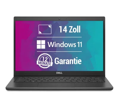 Produktbild von Dell Latitude 3420 14 Zoll Full HD Laptop - Intel Core i5-1135G7 (11.Gen) - bis zu 4x 4,2 GHz - 8GB RAM - 256GB SSD M.2 - Windows 11 Pro - Norton
