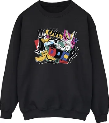 Produktbild von Looney Tunes - "What's Up Doc" Sweatshirt für Damen BI24898 (M) (Schwarz)