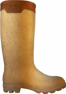 Produktbild von Robuste Damen Gummistiefel wasserdicht kniehoch mit synthetischem Textilfutter