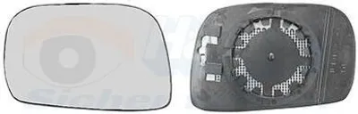 Produktbild von VAN WEZEL Spiegelglas Außenspiegel Links für OPEL AGILA (A) (H00) Asphärisch Beheizbar 3701837