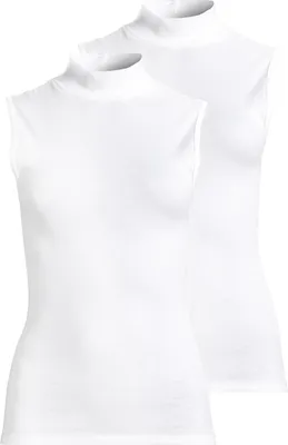 Produktbild von Speidel 2er Pack bio.Baumwolle Unterhemd / Cityshirt Moderner Turtle Neck Stehkragen, Baumwolle für angenehmen Komfort, Eng anliegend ohne Seitennähte