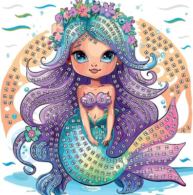 Immagine prodotto di Mosaico in schiuma Sirena Fun&Joy