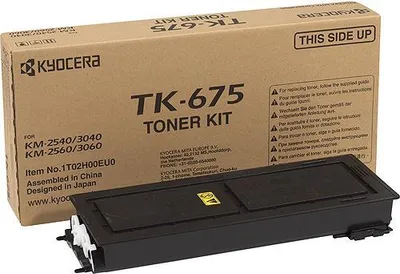 Produktbild von KYOCERA TK-675 Toner Kit 20K, 20000 Seiten, Laser, Schwarz