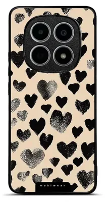 Produktbild von Handyhülle für Xiaomi Redmi Note 15 4G, Mobiwear Glossy Case, Beige Liebe