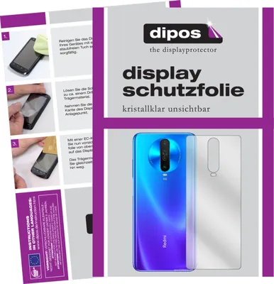 Zdjęcie produktu dla 2x folia ochronna do POCO X2 przezroczysta folia ochronna na ekran folia ochronna na wyświetlacz dipos
