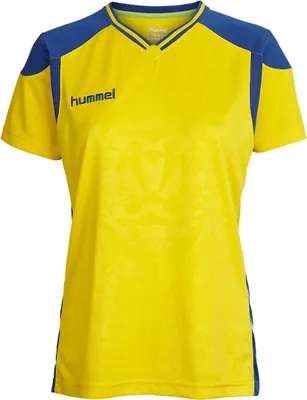 Produktbild von Hummel HUMMEL SIRIUS SS JERSEY WOMEN XL SPORTS YELLOW/TRUE BLUE