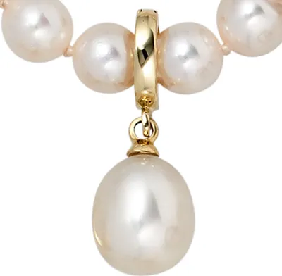 Produktbild von JOBO Einhänger Anhänger 585 Gold Gelbgold 1 Süßwasser Perle