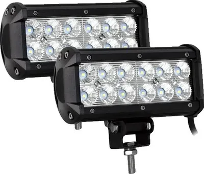 Produktbild von LED-Lichtleiste, verschiedene Größen, geeignet für Offroad und ATV, 2 x7inch 36W Flut