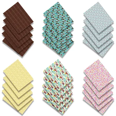 Produktbild von Décopatch Pack. 30 Blatt -Papier 30x40cm 6 Designs Sortierung Kinder - PS30A20C