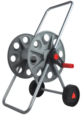 Imagen del producto de Solidchoice: Carro para mangueras de jardín, ideal para mangueras de hasta 45 metros
