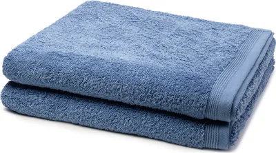 Produktbild von Möve Superwuschel 2 X Duschtuch im Set Extraweiches Handtuch, Aus 100% hochwertiger Baumwolle, Mit eingesticktem Markenlogo