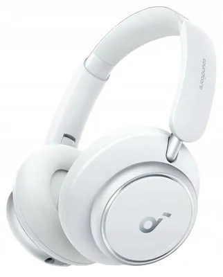 Soundcore Space Q45 Over-Ear-Kopfhörer Bluetooth 5.3 mit ANC, Weiß