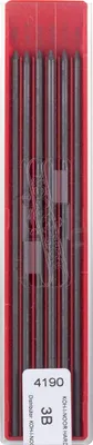 Produktbild von Minen - 2,5 x 120 mm Graphitminen - Gradation 3B - im 6er Pack