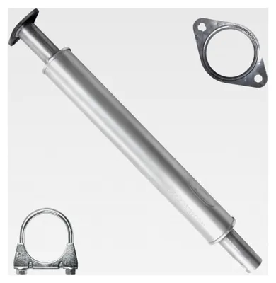 Produktbild von Auspuff Vorschalldämpfer für Ford Focus 2 II MK2 2.0 TDCi Fließheck, Kombi, Stufenheck 2004-07.2011