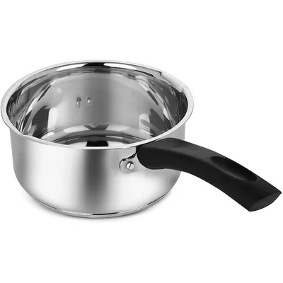Produktbild von PENGUIN HOME Sausepan Kasserolle inkl. Deckel, Edelstahl, 16 cm Durchmesser, Induktionsherd-geeignet