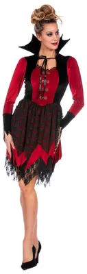 Produktbild von Blutsaugerin Samtkleid Größe: 40