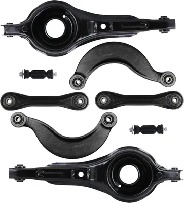 Produktbild von RIDEX 772S0442 Querlenker Reparatursatz für FORD Focus II Schrägheck (DA, HCP, DP) Hinten