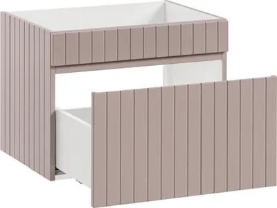 Produktbild von Waschtischunterschrank 60 cm altrosa Softclose-Auszug IRAKLIO-56-ROSE