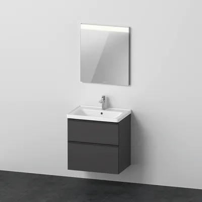 Produktbild von DURAVIT DE011204949 Möbel-Set wandh. D-Neo DE0112 Graphit